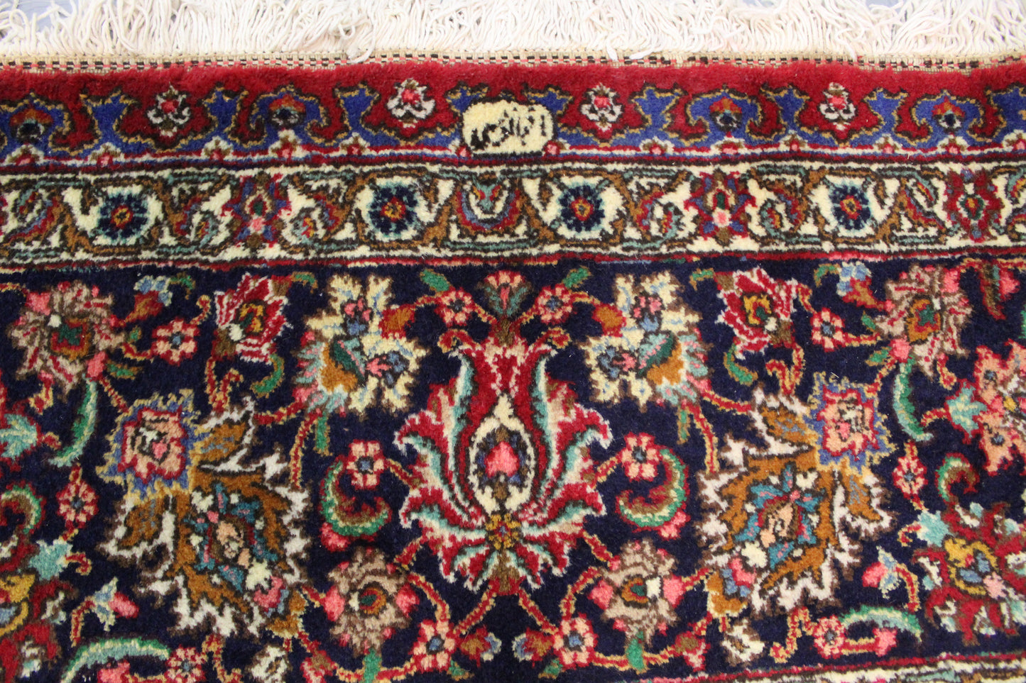 Antik Handgeknüpfter persische Tabriz Teppich 630 x 375 cm top zustand