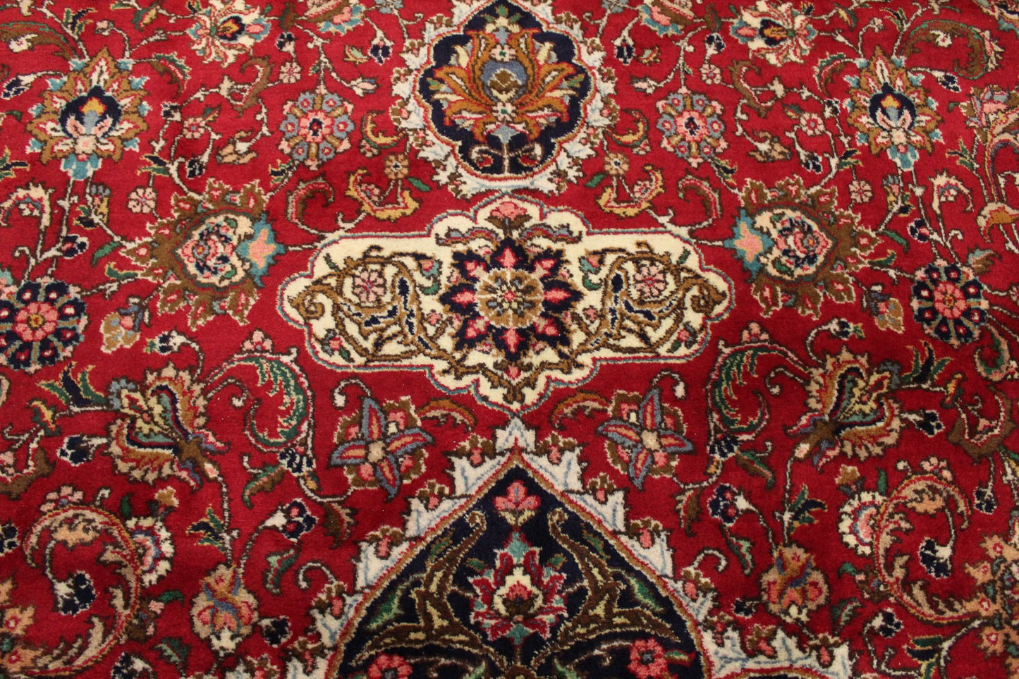 Antik Handgeknüpfter persische Tabriz Teppich 630 x 375 cm top zustand
