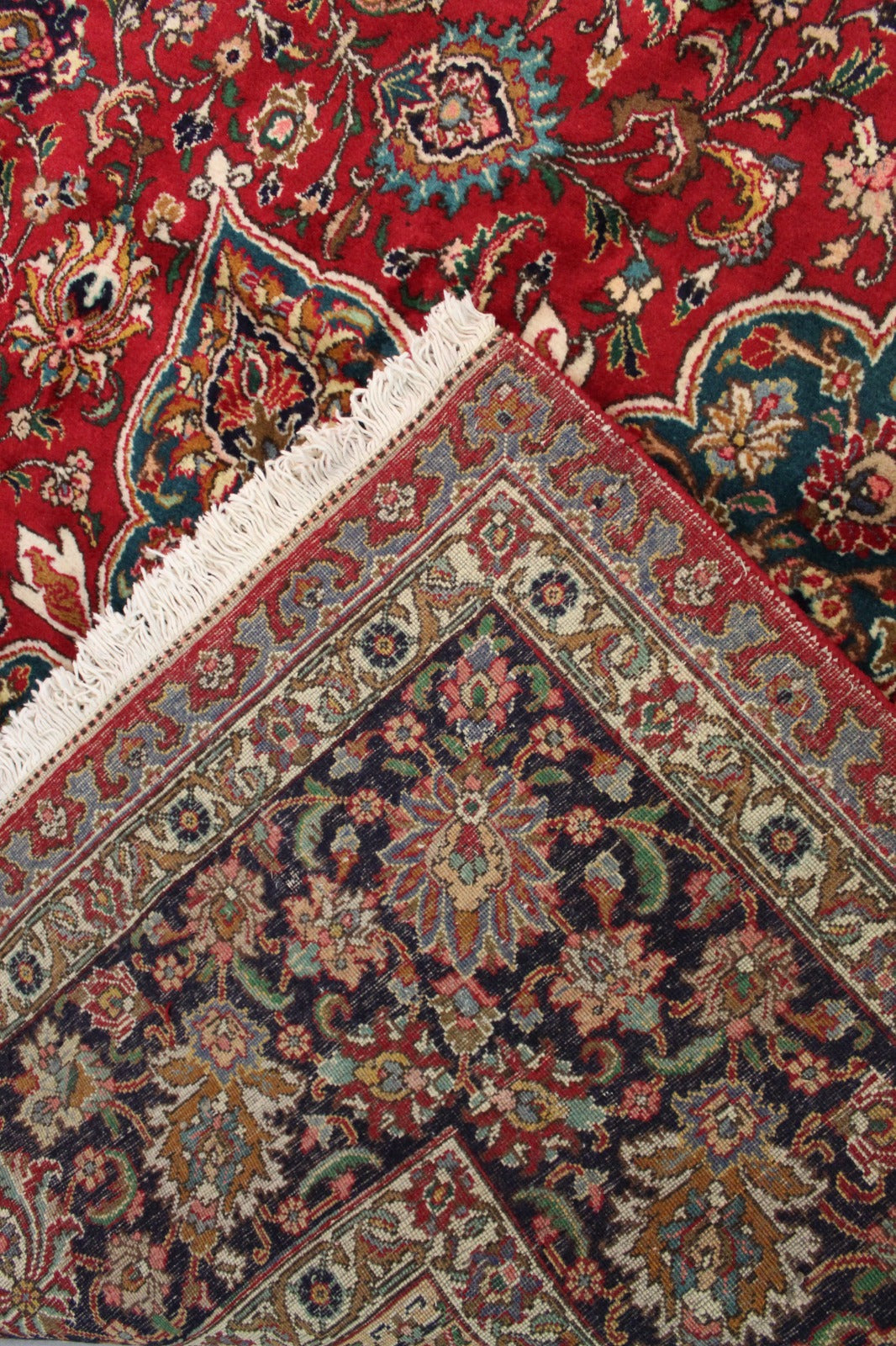 Antik Handgeknüpfter persische Tabriz Teppich 630 x 375 cm top zustand