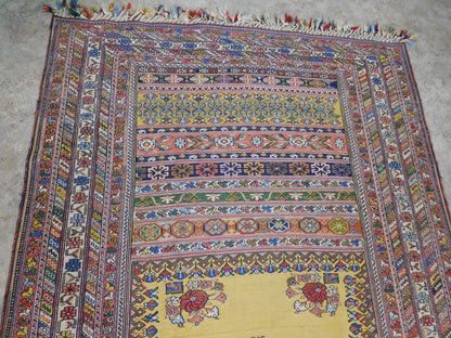 Antik Handgeknüpfter Teppich Sumak ( warni ) 230 x 132 cm Top zustand