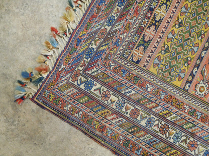 Antik Handgeknüpfter Teppich Sumak ( warni ) 230 x 132 cm Top zustand