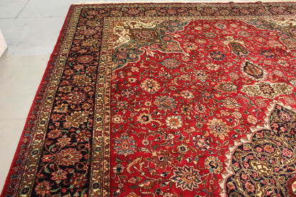 Antik Handgeknüpfter persische Tabriz Teppich 630 x 375 cm top zustand