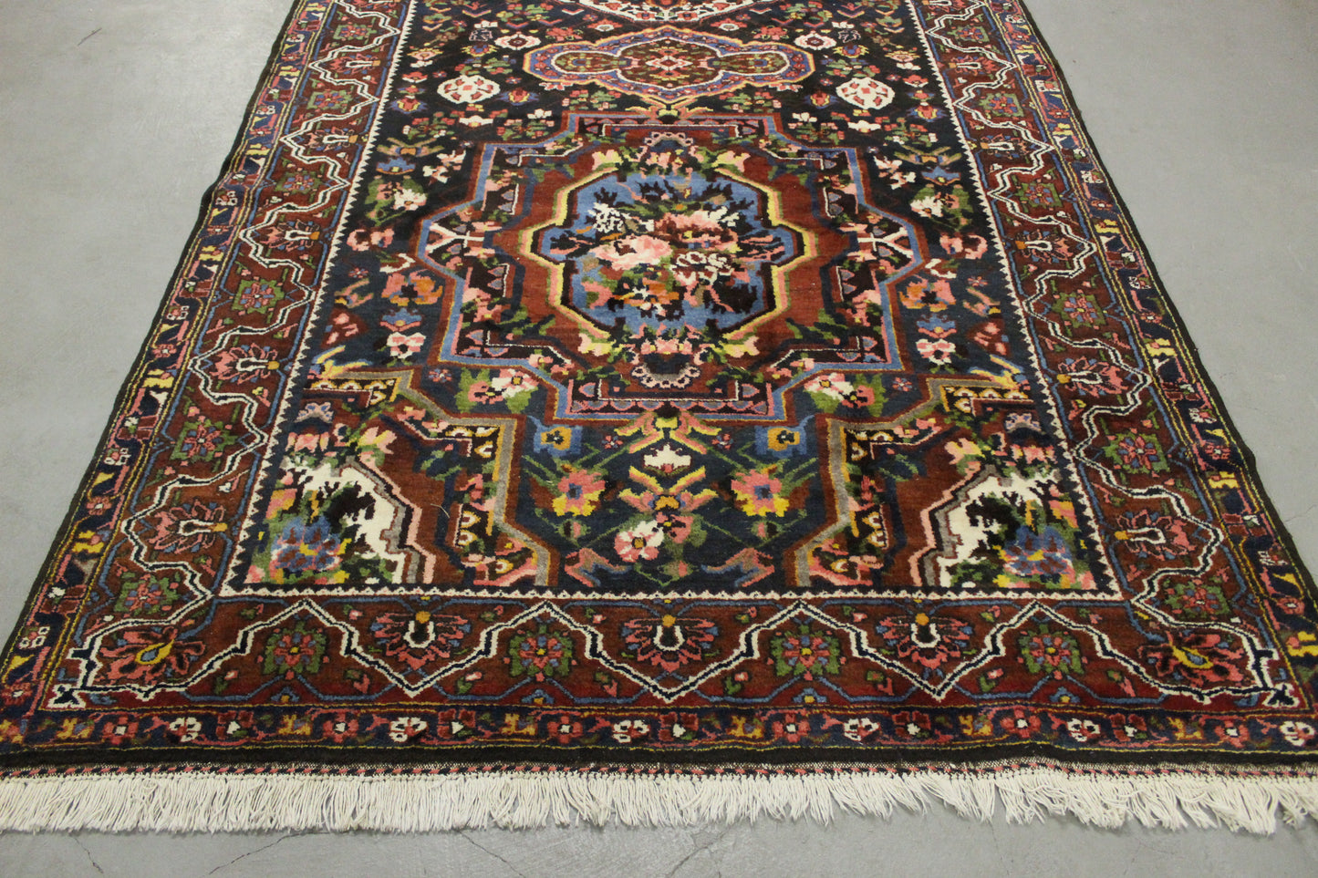 Antike Handgeknüpfter alte Perser Natur Farbe Teppich 475 x 175 cm top zustand