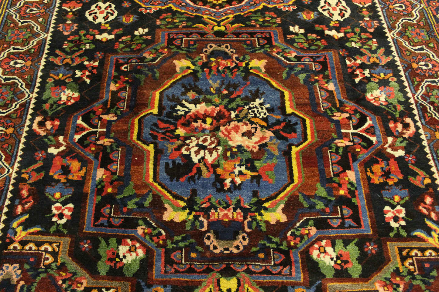 Antike Handgeknüpfter alte Perser Natur Farbe Teppich 475 x 175 cm top zustand