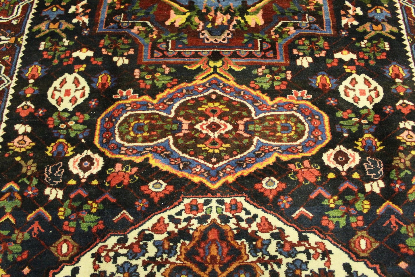 Antike Handgeknüpfter alte Perser Natur Farbe Teppich 475 x 175 cm top zustand
