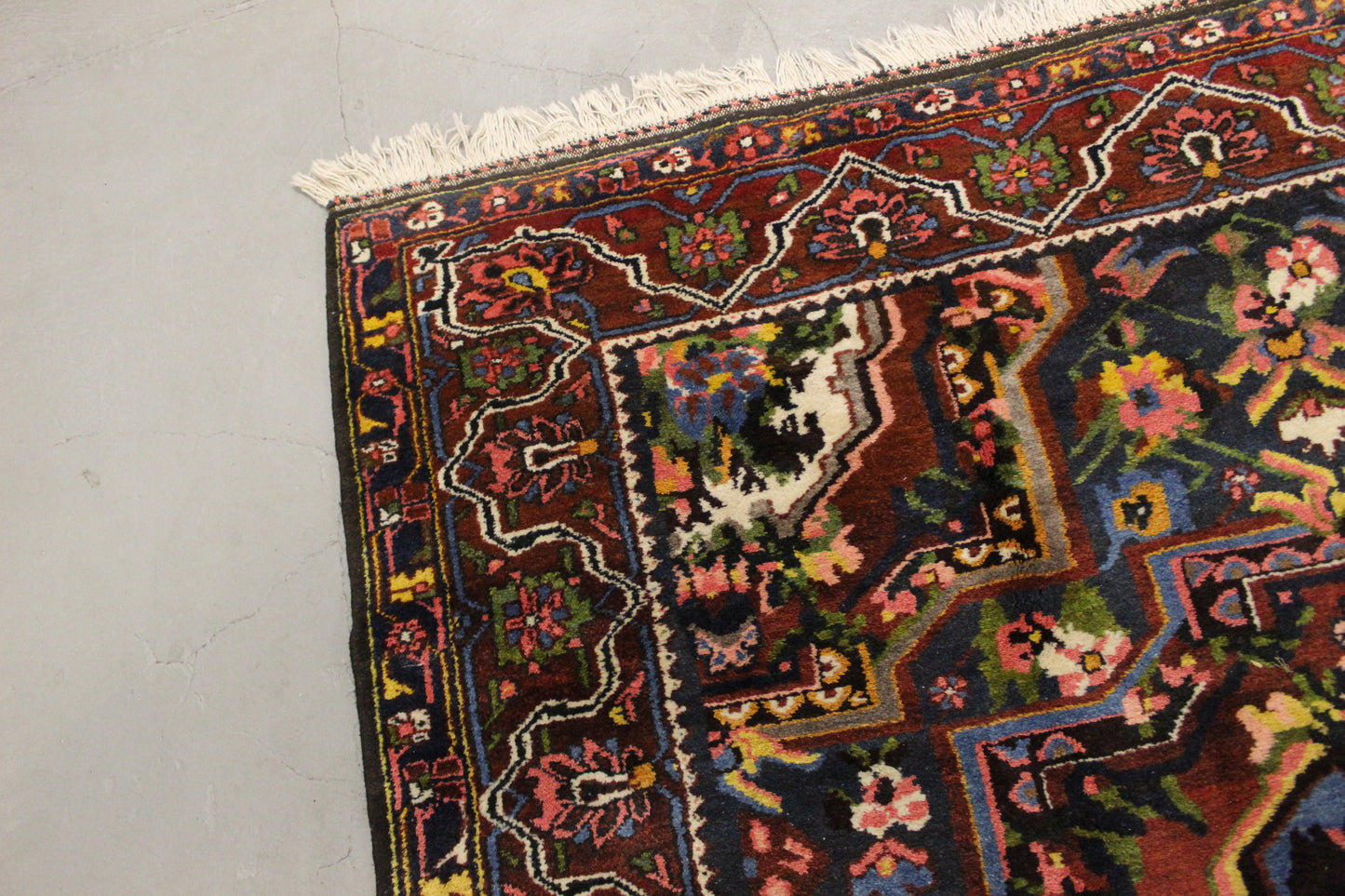Antike Handgeknüpfter alte Perser Natur Farbe Teppich 475 x 175 cm top zustand
