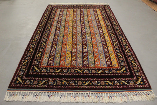 Antik handgeknüpfter Türkisch Teppich 255 x 155 cm top zustand perfekt