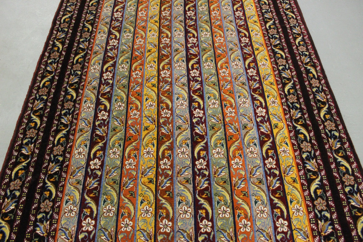Antik handgeknüpfter Türkisch Teppich 255 x 155 cm top zustand perfekt