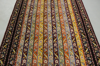Antik handgeknüpfter Türkisch Teppich 255 x 155 cm top zustand perfekt