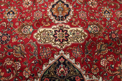 Antik Handgeknüpfter persische Tabriz Teppich 630 x 375 cm top zustand