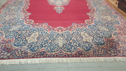 Antik handgeknüpfter persische kerman Teppich 620 x 385 cm top zustand perfekt