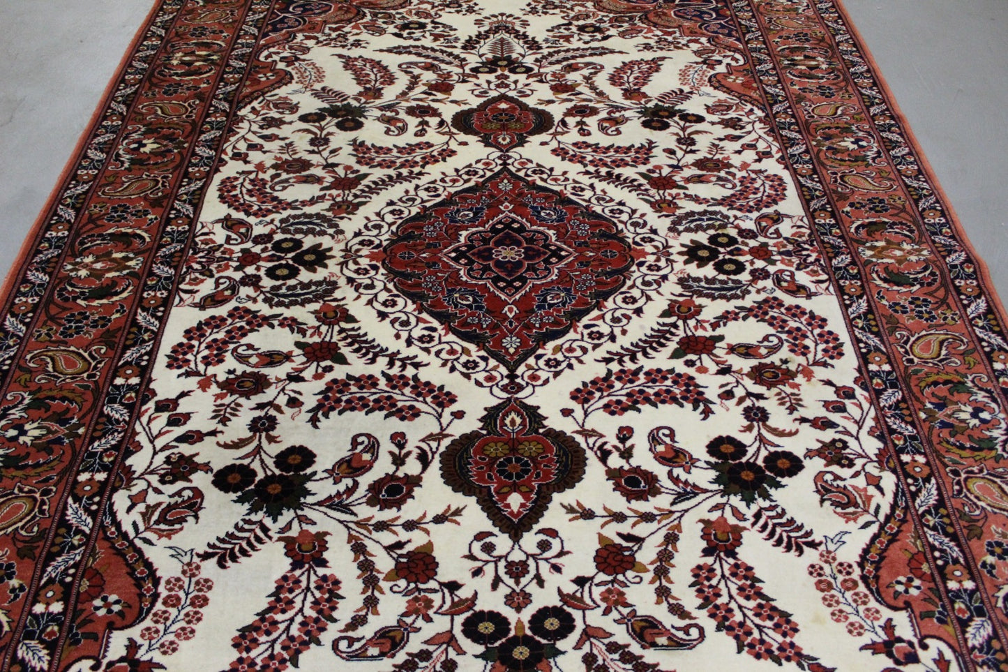 Antik handgeknüpfter persische Türkmen Teppich 300 x 200 cm top zustand perfekt