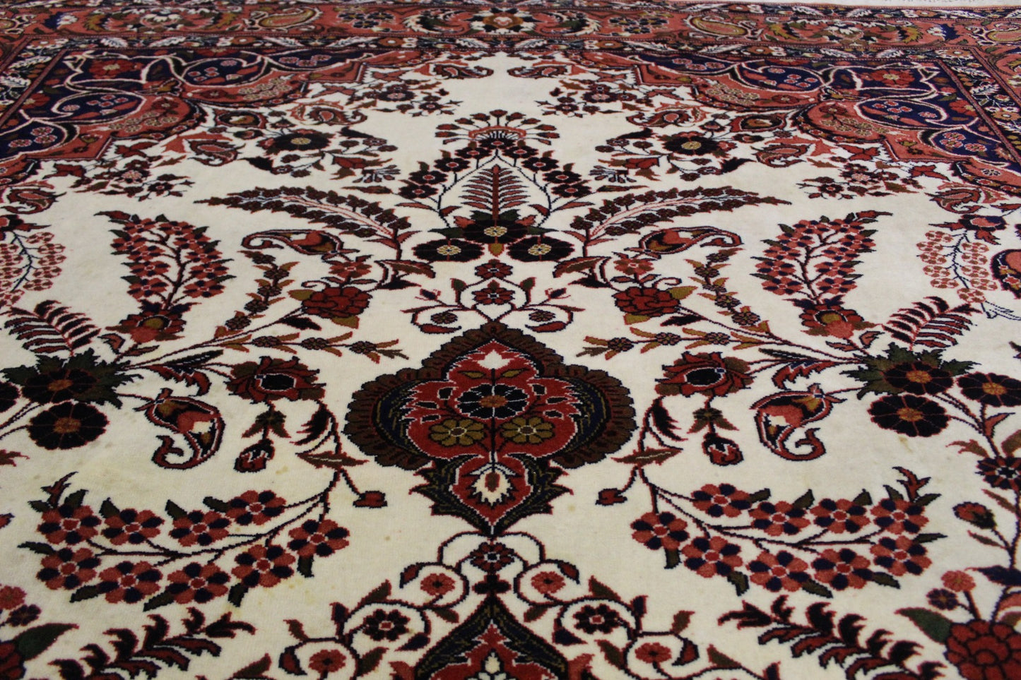 Antik handgeknüpfter persische Türkmen Teppich 300 x 200 cm top zustand perfekt