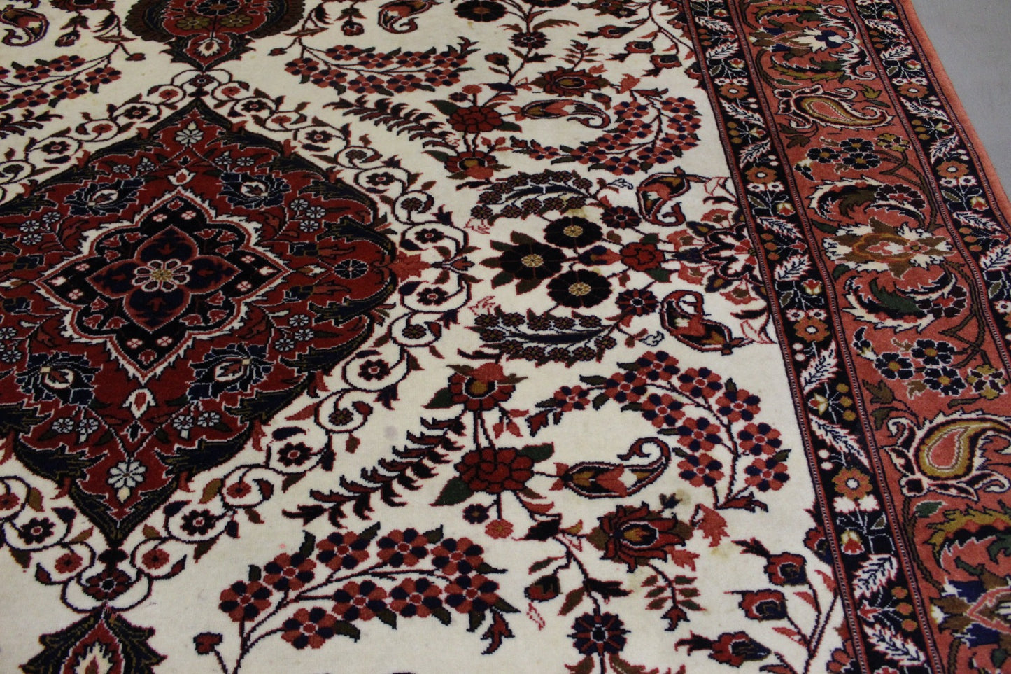 Antik handgeknüpfter persische Türkmen Teppich 300 x 200 cm top zustand perfekt