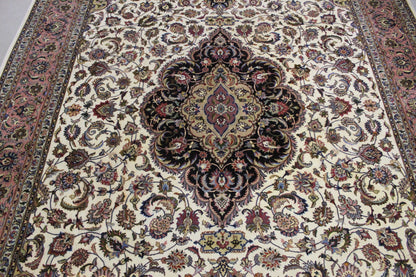 Antik handgeknüpfter Perser Tabriz Teppich 304 x 204 cm perfekt